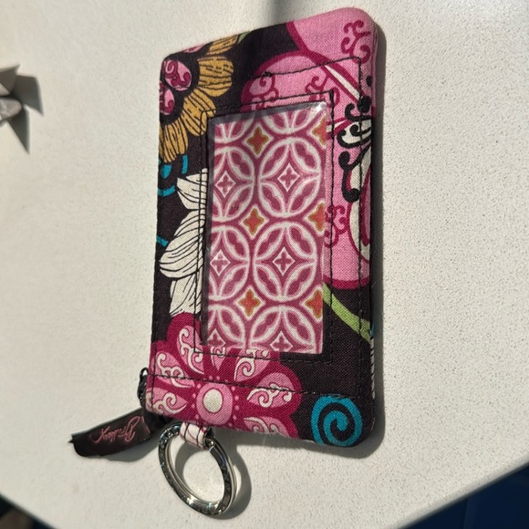 Vera Bradley Zipper ID Case Mini Wallet - Picture 1 of 1